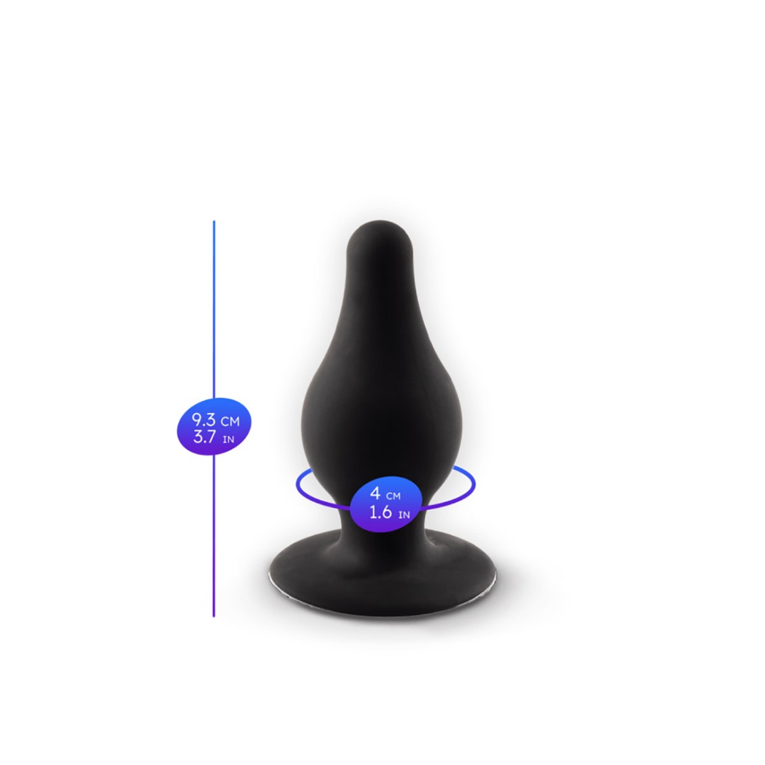 PLUG ANALE IN SILICONE TERMOREATTIVO SILEXD DUE...