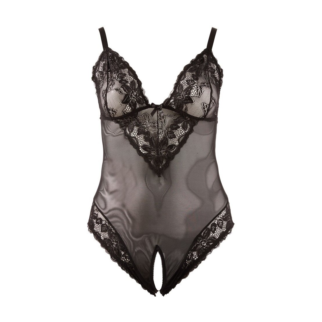 BODY SEXY PER DONNA TAGLIA GRANDE POWERNET NERO...