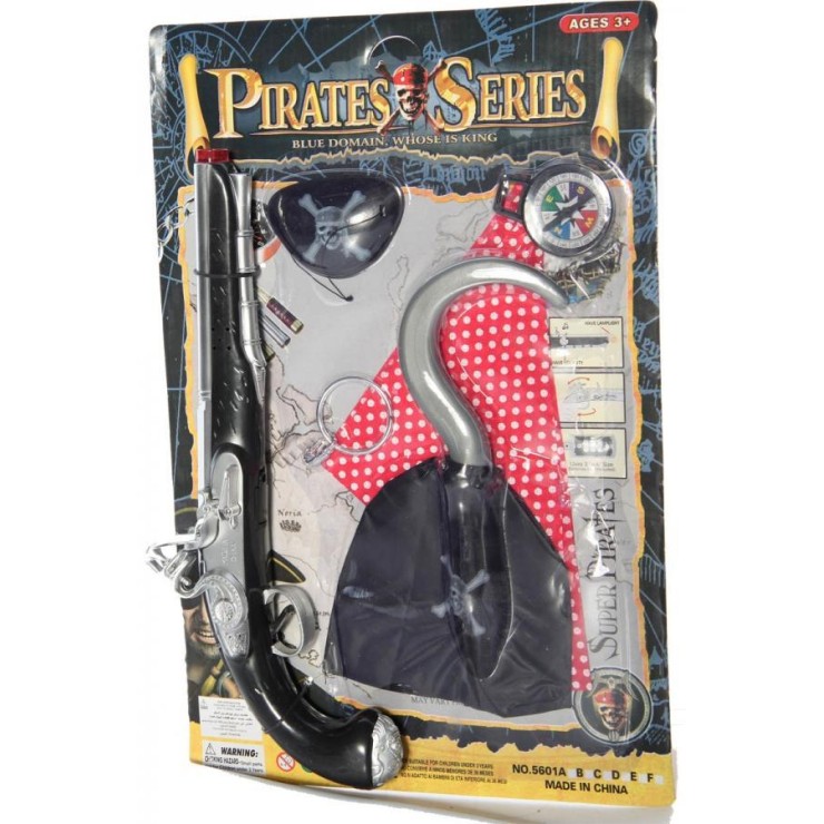 copy of ACCESSORI PER TRAVESTIMENTO DA PIRATA SET 4 PEZZI...