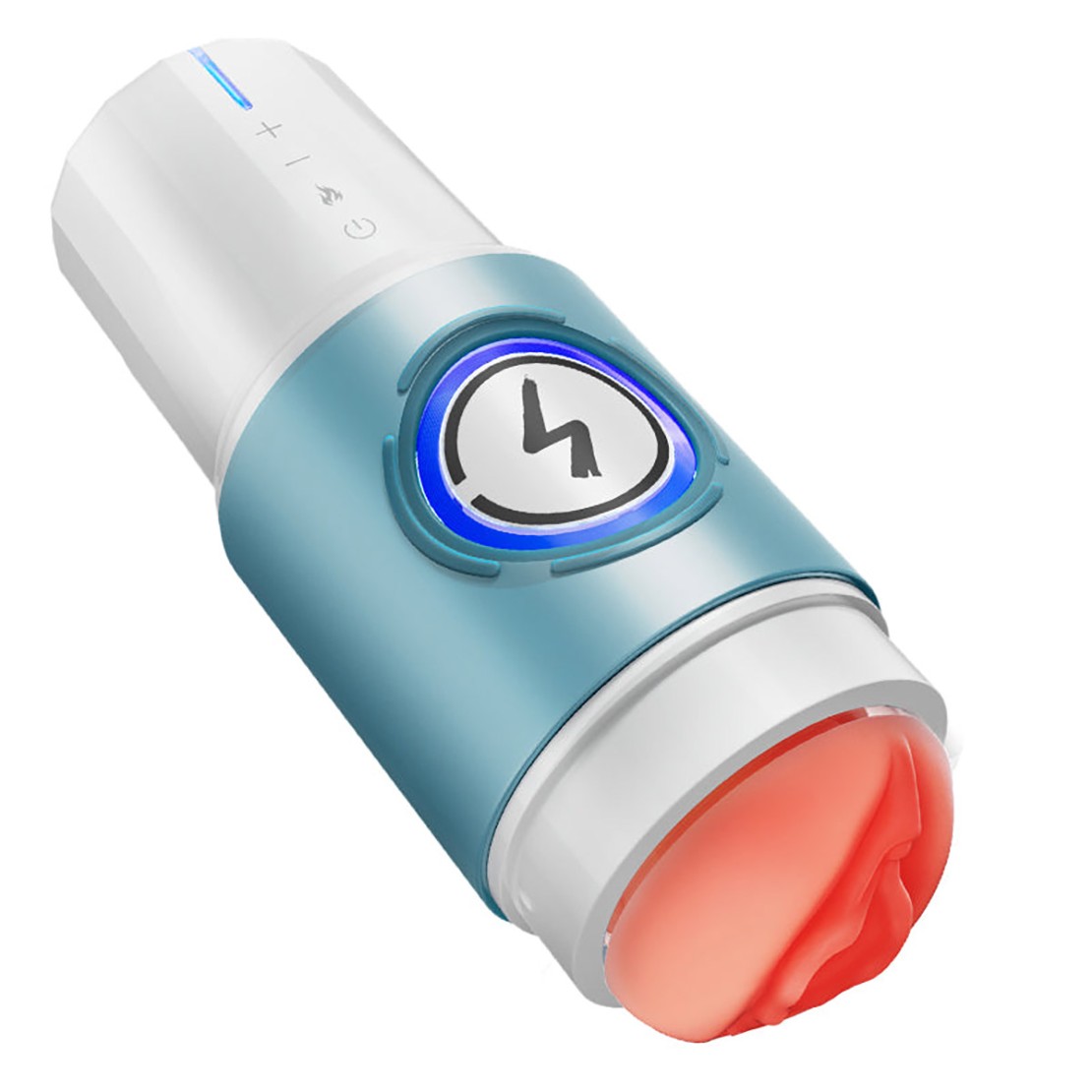 MASTURBATORE UOMO A SPINTA RISCALDANTE USB...
