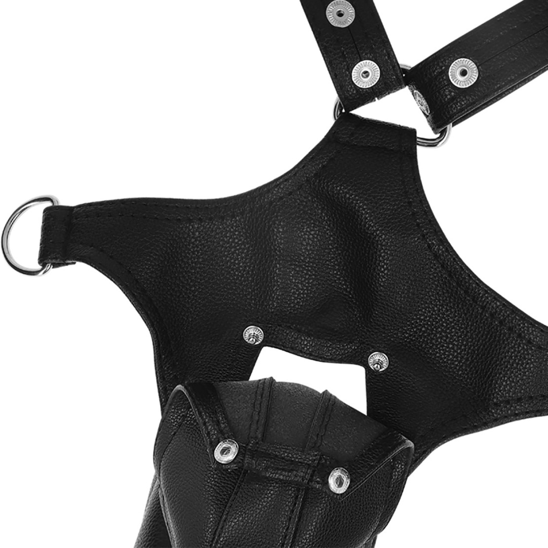 HARNESS JOCK STRAP SEXY PER UOMO PELLE VEGANA...