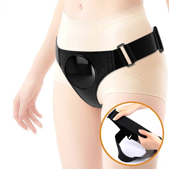 MUTANDINA STRAP-ON BASE A VENTOSA + FALLO 18 CM MICHEAL