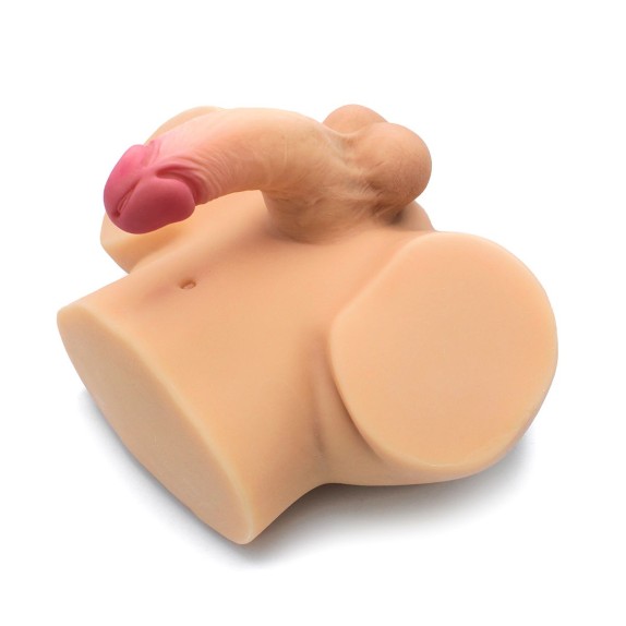 MASTURBATORE REALISTICO CON PENE & VAGINA E ANO PENETRABILI-OF