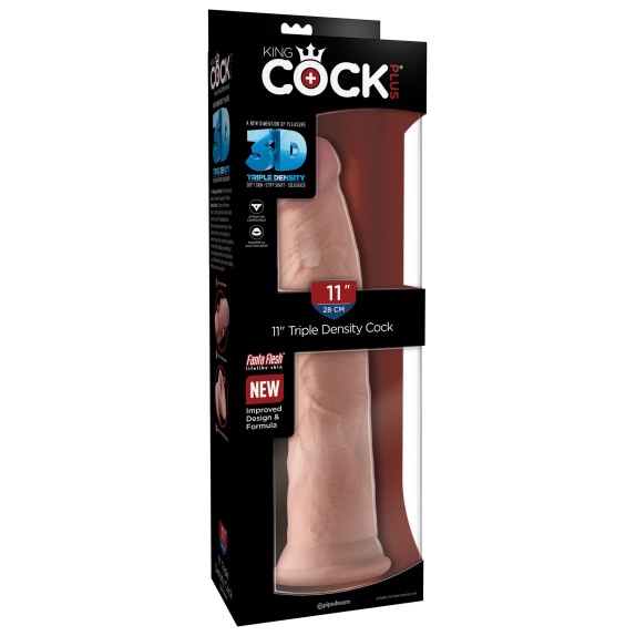 copy of FALLO REALISTICO 3D CM. 28 IN SILICONE SEX TOY KING COCK PLUS