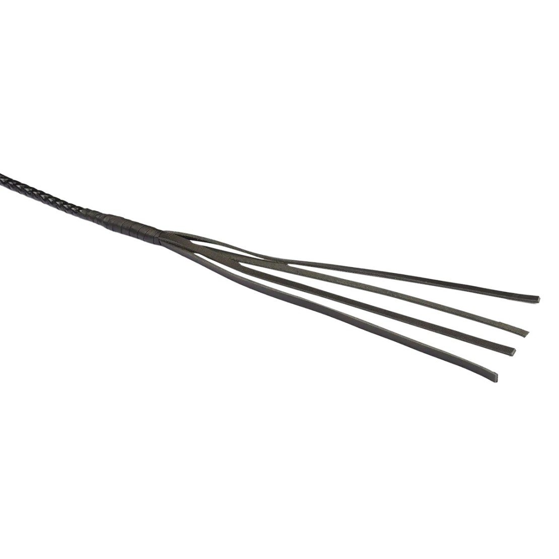 FRUSTA 1.5M RISE FEATHER 4 FRANGE IN PELLE...