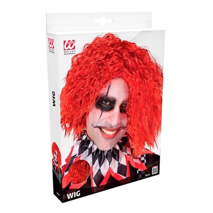 PARRUCCA ROSSA DA CLOWN PAZZO RICCI RIBELLI PER... 2