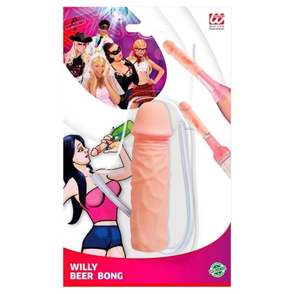 WILLY BEER BONG TAPPO DA BOTTIGLIA CON CANNUCCIA