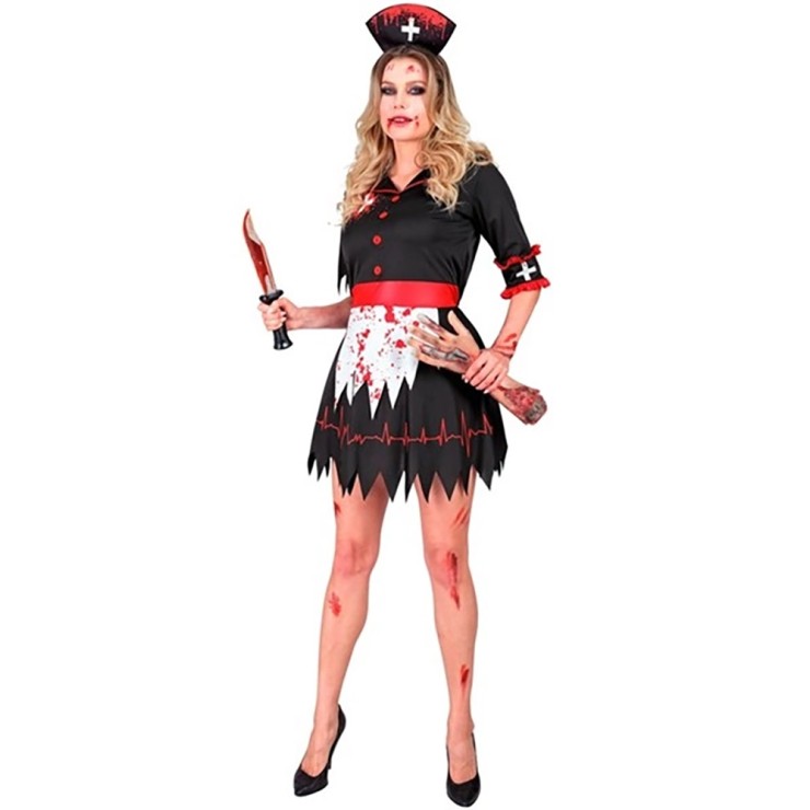 COSTUME TRAVESTIMENTO DA INFERMIERA ZOMBIE