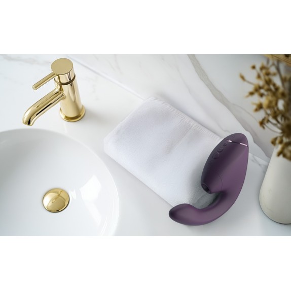 WOMANIZER NEXT DUO STIMOLATORE DOPPIO SUCCHIA CLITORIDE E VIBRATORE PUNTO G