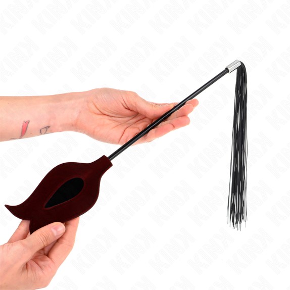 copy of FRUSTA 2IN1 FLOGGER IN SILICONE CON FRUSTINO LEGGERO IN VELLUTO KINK