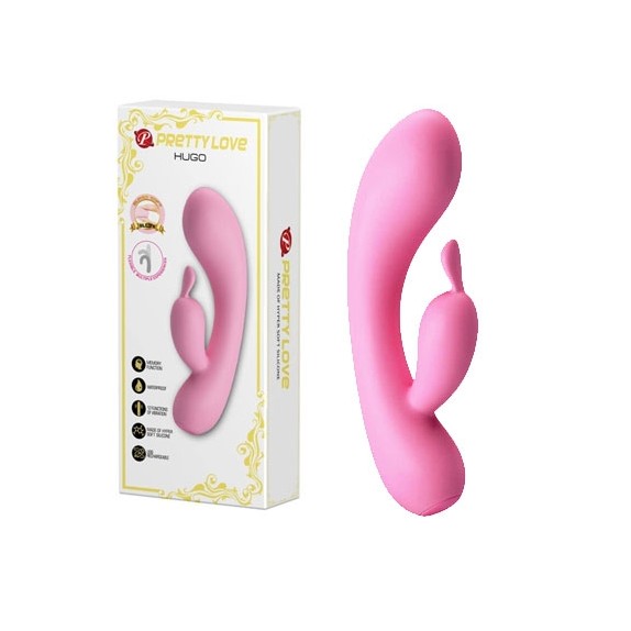 HUGO VIBRATORE RABBIT PER PUNTO G SEX TOY CON STIMOLAZIONE CLITORIDEA