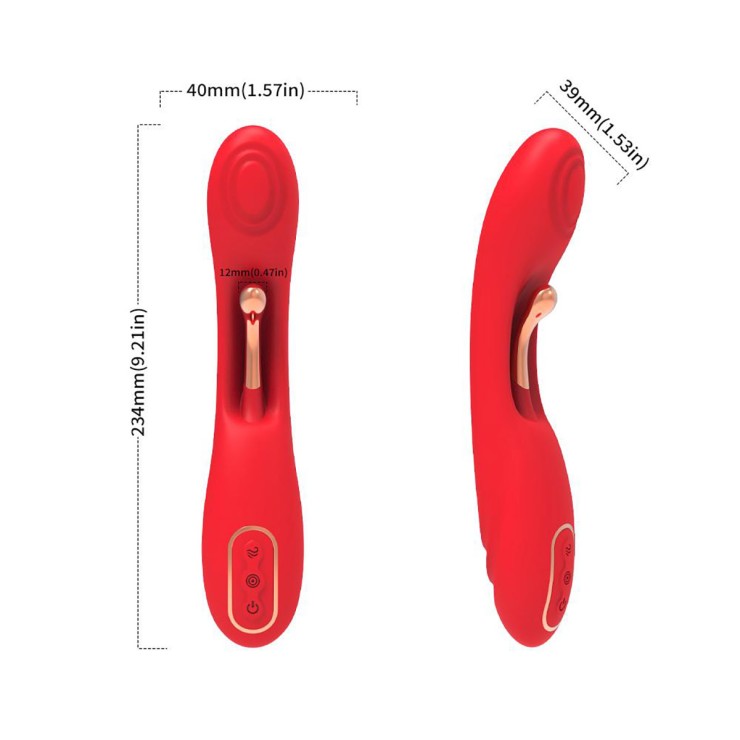 SEX TOY 2IN1 DUAL G-SPOT DOPPIA VIBRAZIONE THE JACK SPOT 2
