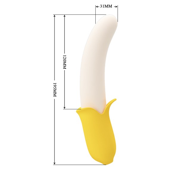 copy of BANANA GEEK VIBRATORE PUNTO G CON MOVIMENTO SU E GIÙ