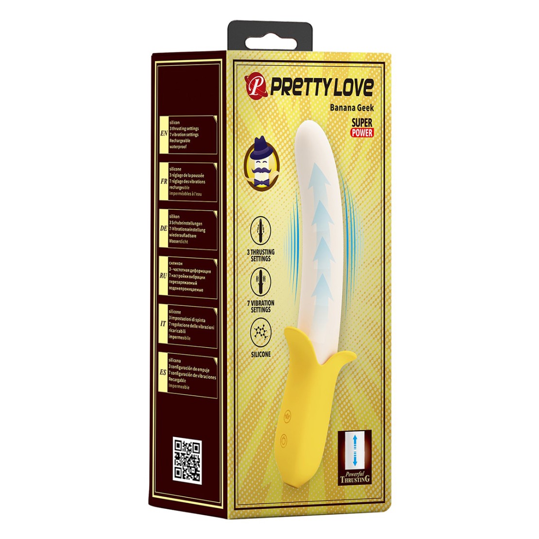copy of BANANA GEEK VIBRATORE PUNTO G CON...