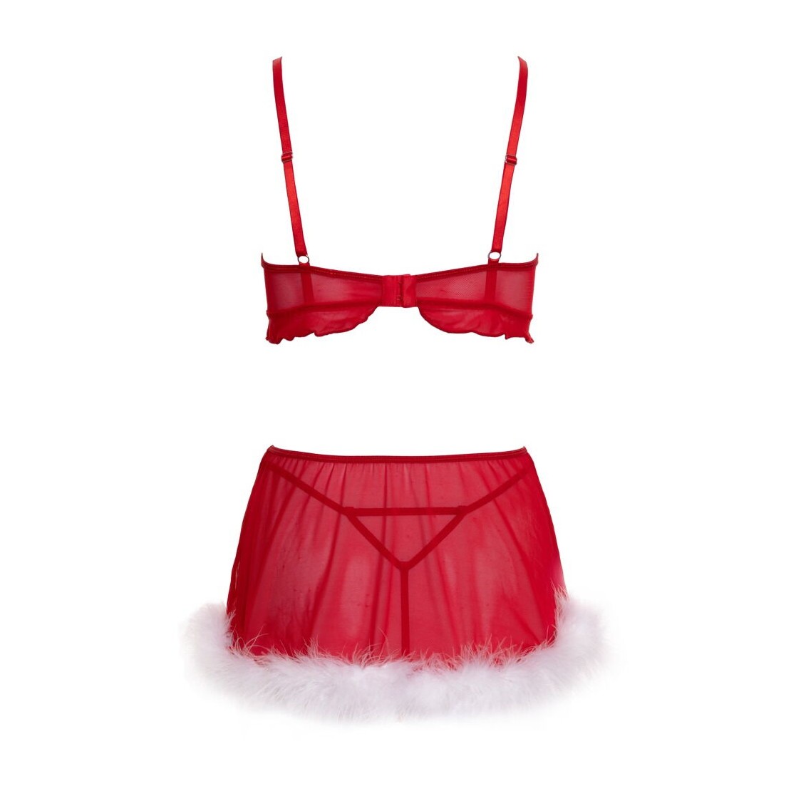 BABBA NATALE SET 3 PEZZI PER DONNA IN TULLE CON...
