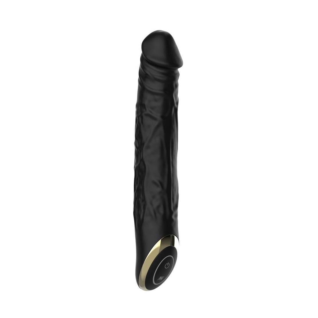 SEX TOY FALLO VIBRANTE IN SILICONE MORBIDO NERO...