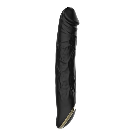 SEX TOY FALLO VIBRANTE IN SILICONE MORBIDO NERO TERRY USB