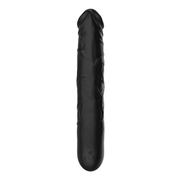 SEX TOY FALLO VIBRANTE IN SILICONE MORBIDO NERO TERRY USB