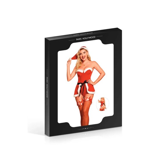 BABBA NATALE COSTUME SEXY 4 PEZZI