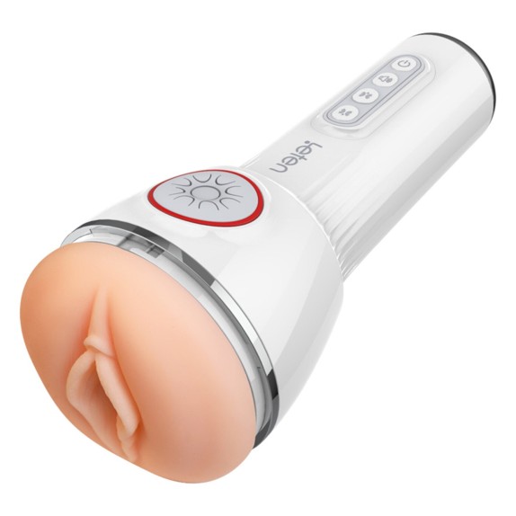 MASTURBATORE AUTOMATICO A FORMA DI VAGINA CON VIBRAZIONE, SUZIONE, GEMITI SM340