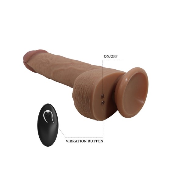 SEX TOY REALISTICOVIBRANTE CON MOVIMENTO SU E GIÙ CON TELECOMANDO TOMMY