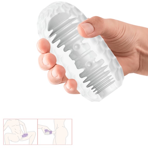 GUAINA MASTURBATORE PER PENE CON TEXTURE WHIRL MYSTERY