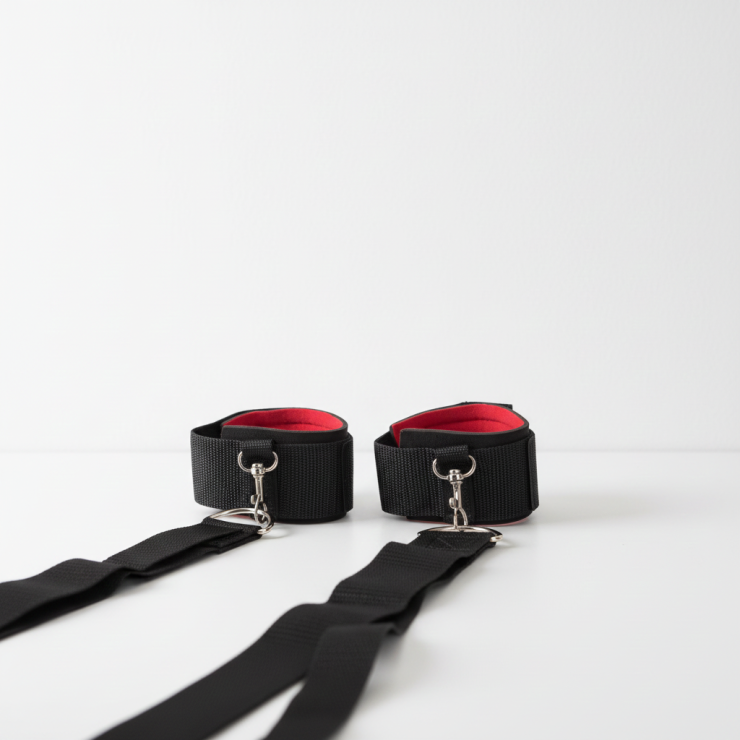 CINTURA DA LETTO CON MANETTE BED-SHACKLESS