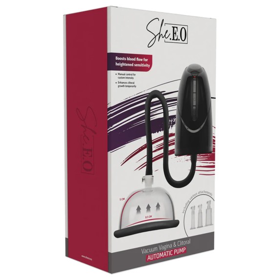 VACUUM POMPA VAGINA E POMPETTE PER CLITORIDE AUTOMATICA
