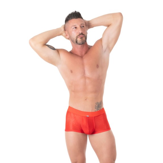BOXER SEXY PER UOMO PUSH UP CON TRAMA IN TRASPARENZA EROS
