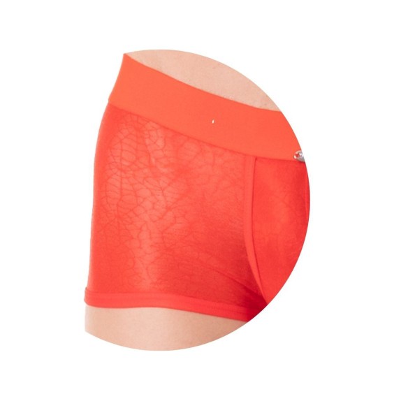 MINI STRING SEXY PER UOMO ROSSO CON TRAMA RAGNATELA