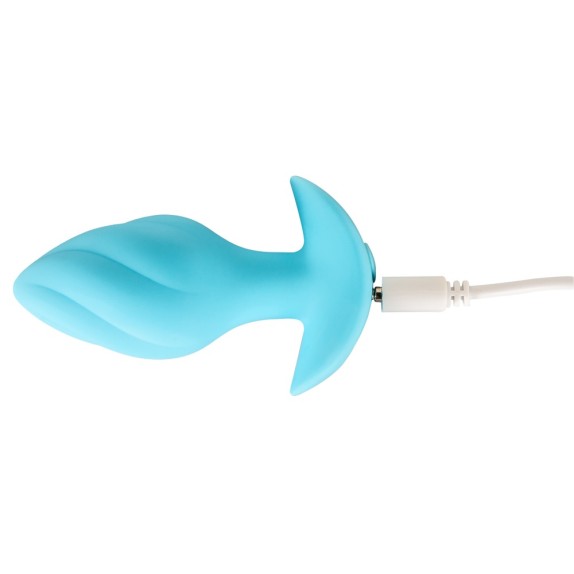 MINI PLUG ANALE VIBRANTE 8 CM CON 7 MODALITA' DI VIBRAZIONE RICARICABILE