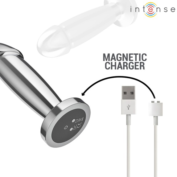 PLUG ANALE IN METALLO VIBRANTE CON TELECOMANDO VARIE MISURE
