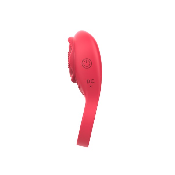 ANELLO VIBRANTE A FORMA DI ROSA PER GIOCHI DI COPPIA SEXY