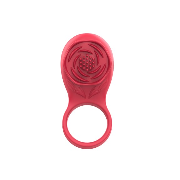 ANELLO VIBRANTE A FORMA DI ROSA PER GIOCHI DI COPPIA SEXY