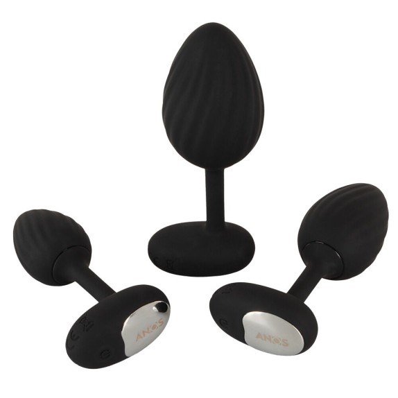 SET PLUG ANALI VIBRANTI USB WIRELESS PER TRAINING ANALE