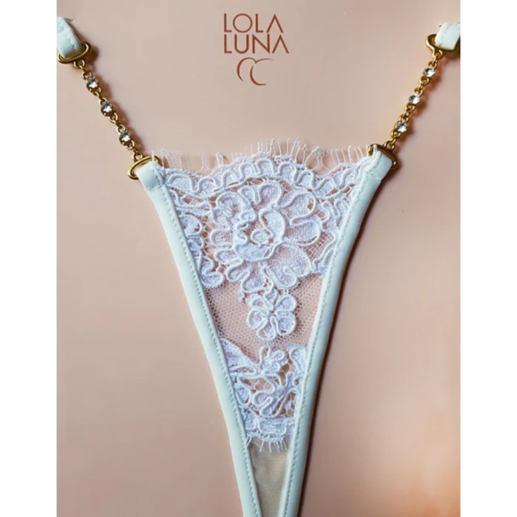 copy of MICRO PERIZOMA SEXY DA DONNA BIANCO IN PIZZO DI...
