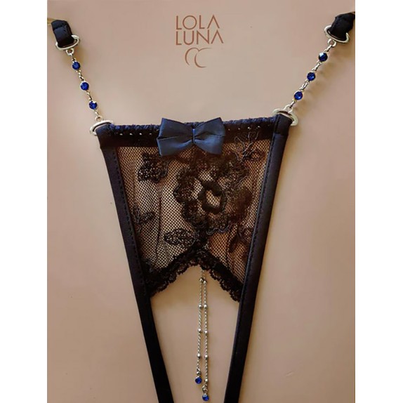copy of PERIZOMA SEXY PER DONNA APERTO IN RETINA DI QUALITA' CON PENDENTE LOLA LUNA