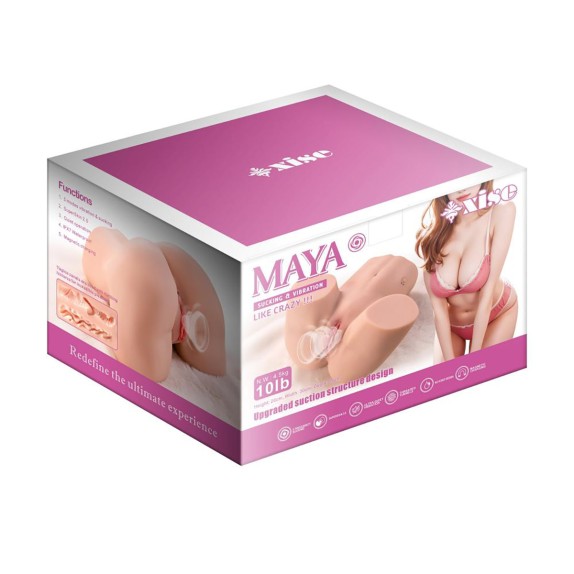 BACINO SEXY MASTURBATORE PER UOMO REALISTICO CHE SUCCHIA MAYA