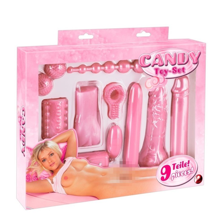 KIT DI VIBRATORI PER LA COPPIA SEX TOY CANDY