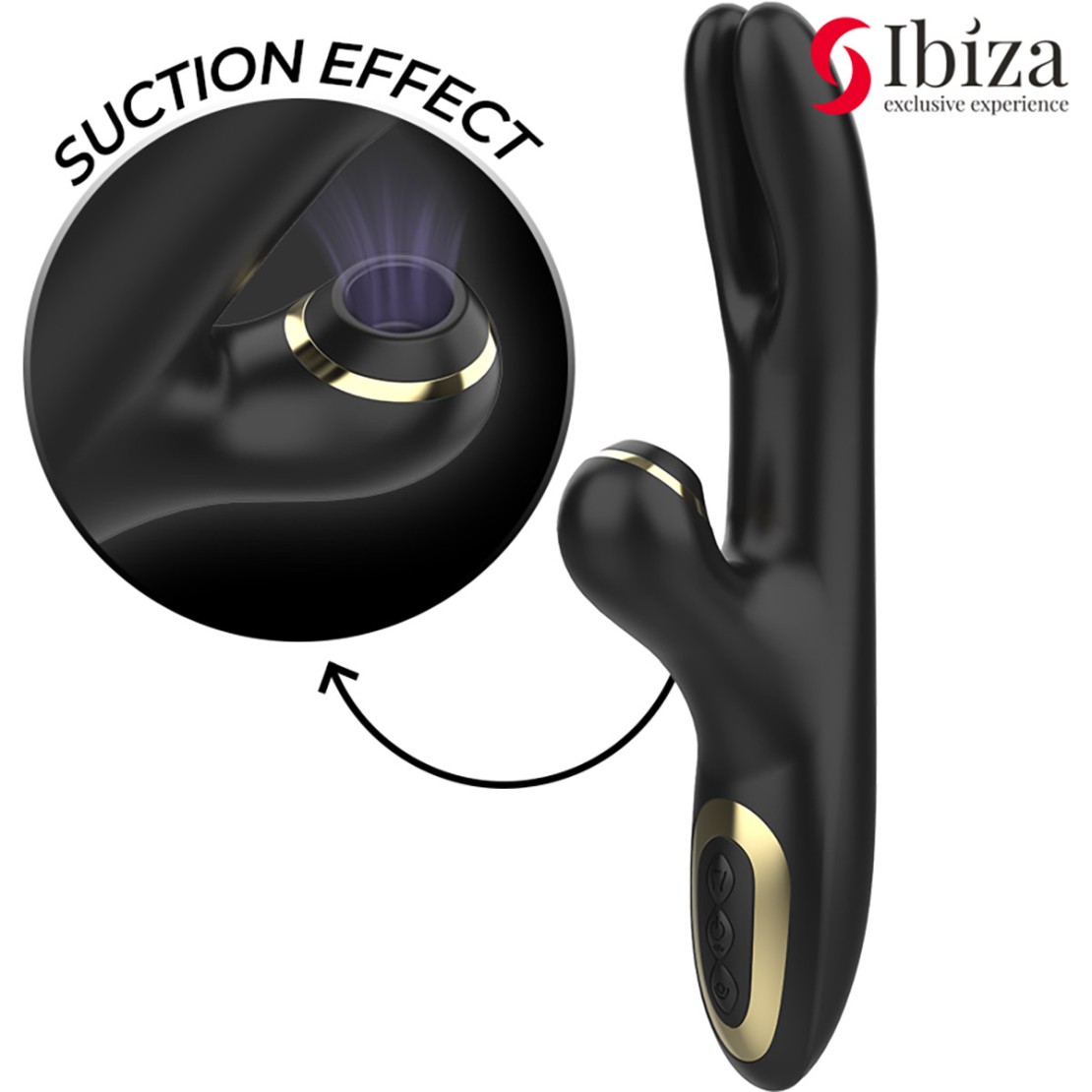 VIBRATORE RABBIT CON MOVIMENTO APETURA INTERNA...