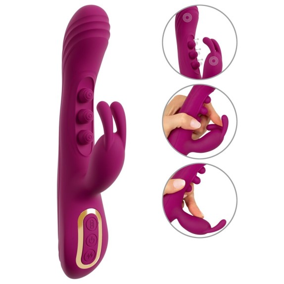 copy of VIBRATORE RABBIT 2IN1 CON PALLINE INTERNE PER SQUIRTING