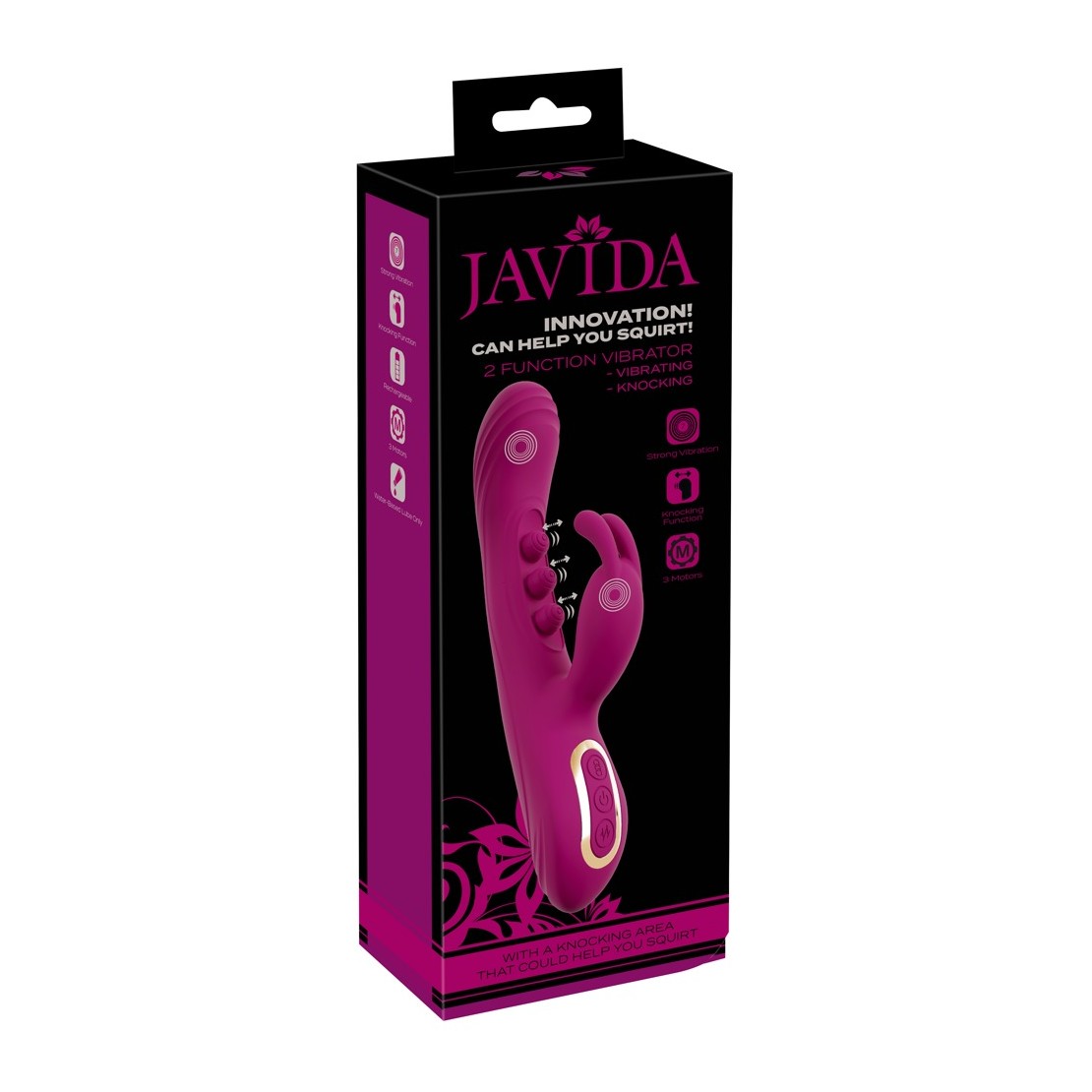 copy of VIBRATORE RABBIT 2IN1 CON PALLINE...