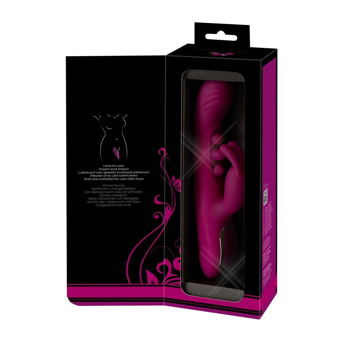 copy of VIBRATORE RABBIT 2IN1 CON PALLINE...
