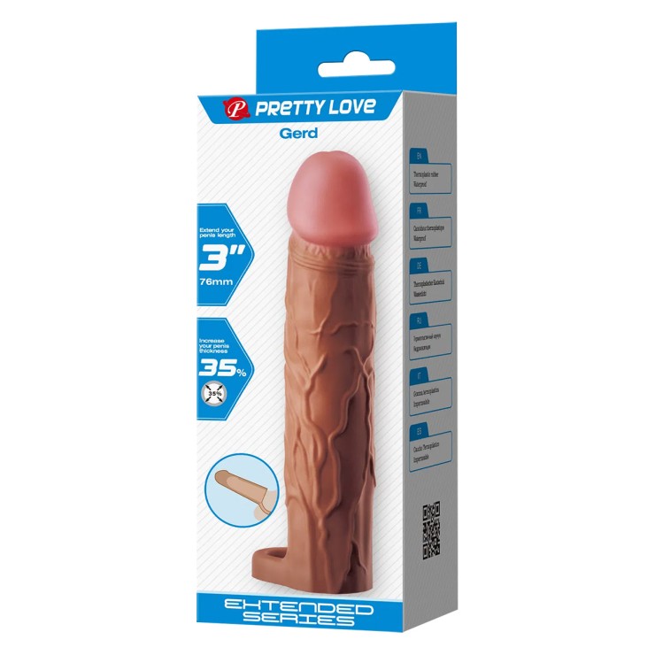 copy of GUAINA PROLUNGA PER IL PENE 18 CM SEXY PER UOMO...