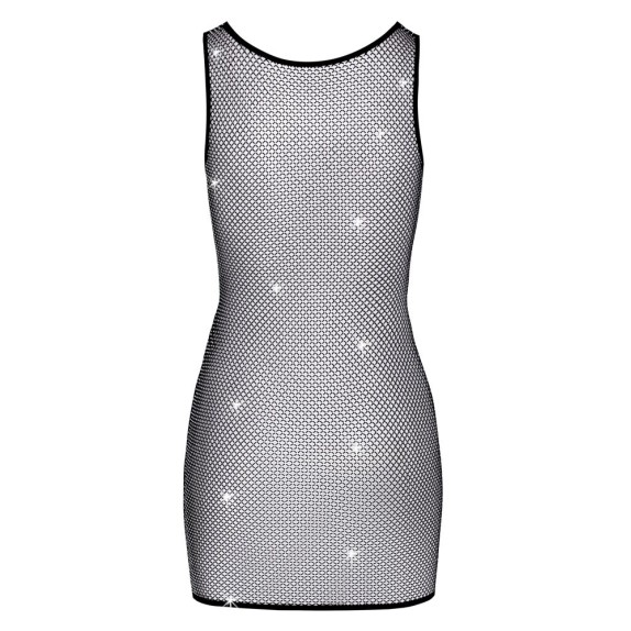 copy of ABITO CORTO IN MAGLIA METALLICA DI STRASS NERO SEXY PER DONNA